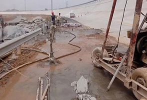 威海公路钻孔施工